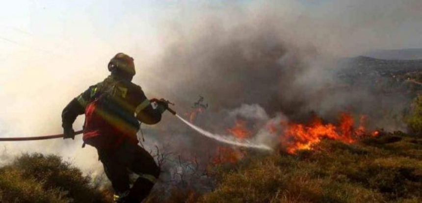 Сотрудникам МЧС удалось частично взять под контроль крупнейший пожар недалеко от Лимассола: фото 6