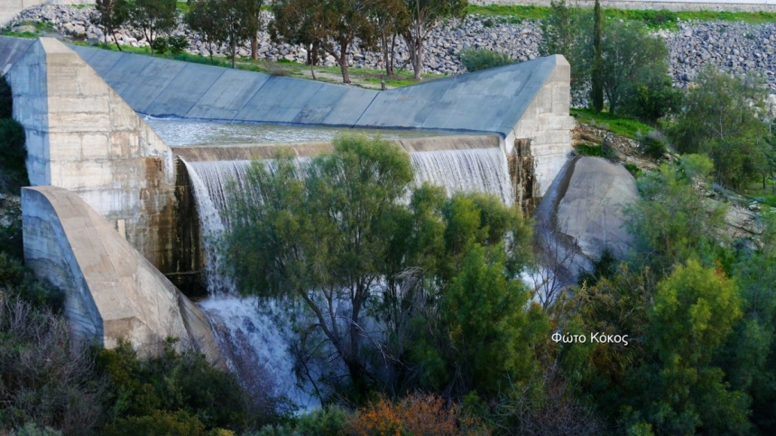 Свершилось! Водохранилище Гермассойя впервые за долгие годы переполнилось водой.: фото 10