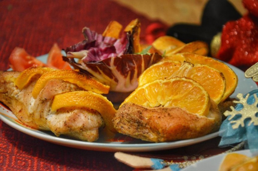 Новогодний рецепт филе индейки в мандариново-медовом маринаде: фото 28