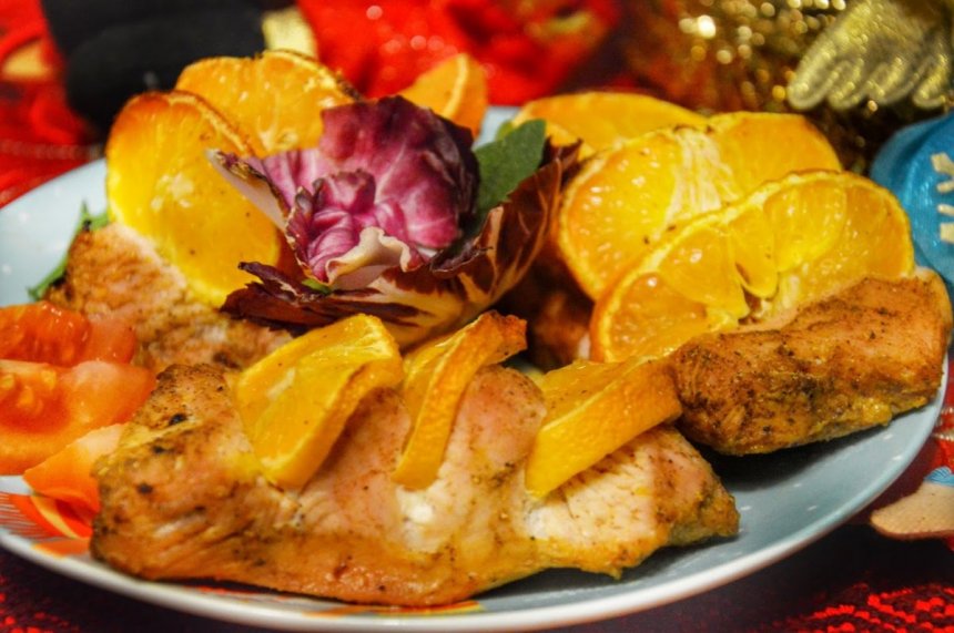 Новогодний рецепт филе индейки в мандариново-медовом маринаде: фото 34