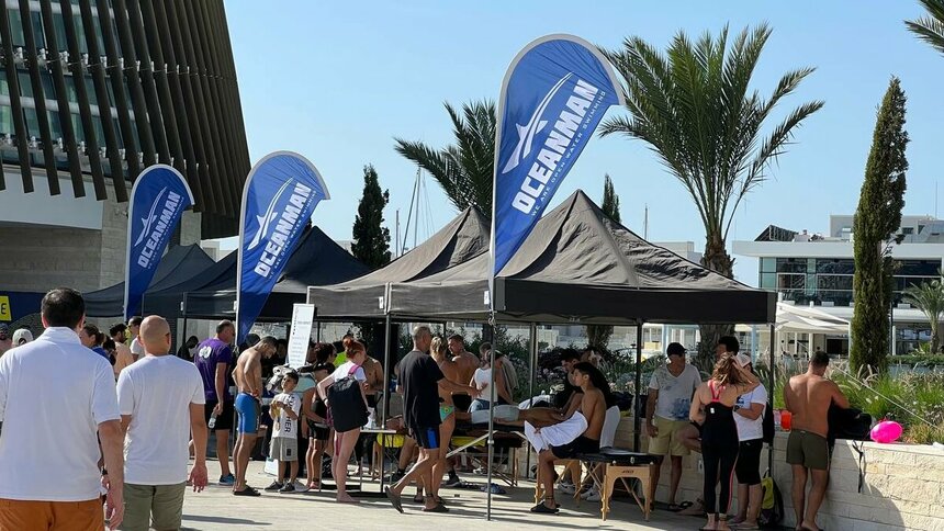 На Кипре с большим успехом прошли соревнования по плаванию в открытом море Oceanman Cyprus - 2023: фото 12