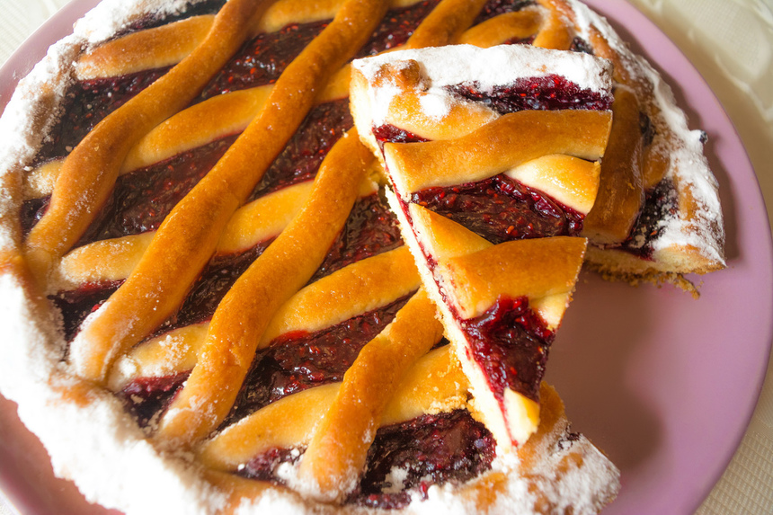 Кипрский пирог с ягодным джемом - Паста Флора: фото 13