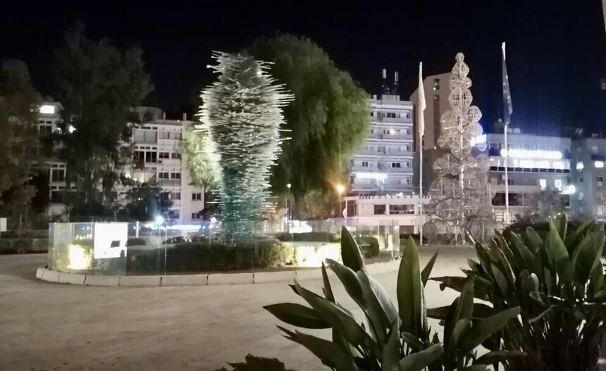 Кипр нарядный: рождественские елки никто не отменял: фото 22