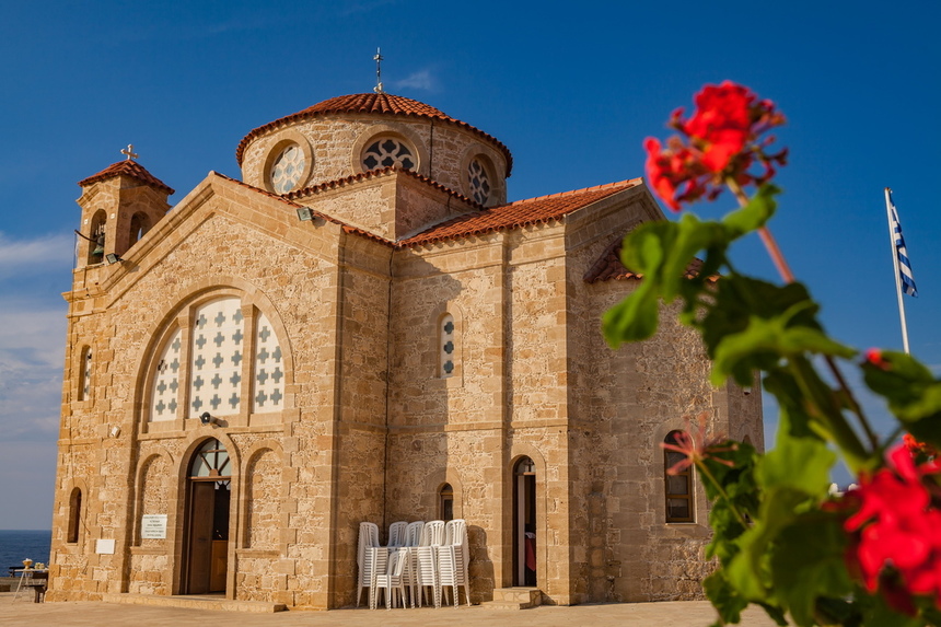Храм Святого Георгия на мысе Дрепано на Кипре : фото 8