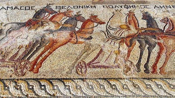 Интересная "Мозаика колесниц" на Кипре : фото 2