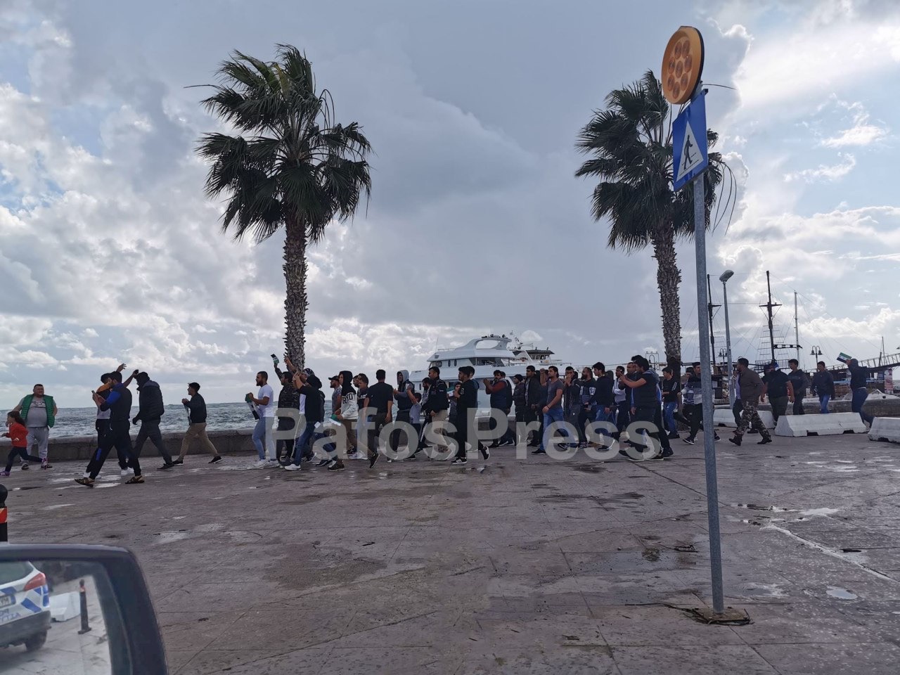 В Пафосе сирийские беженцы провели акцию протеста: фото 2