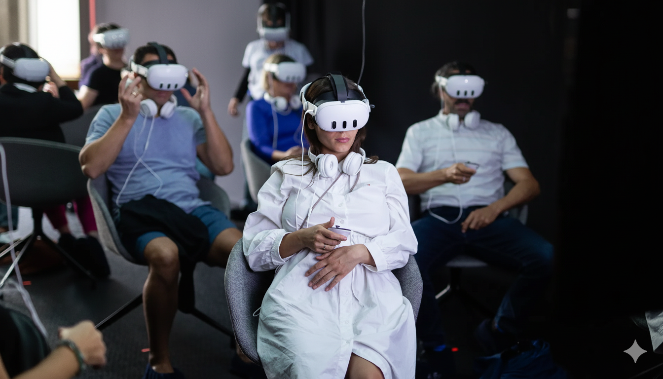 искусство VR на борту Art Explora