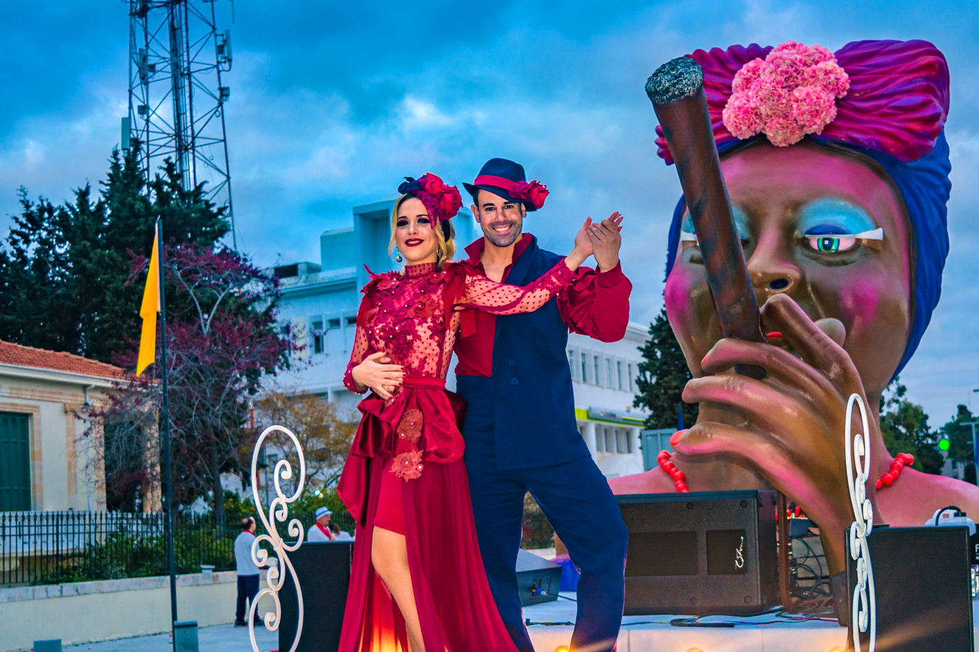 Дымный четверг и карнавал в Пафосе – яркое, удивительное зрелище! (Фото): фото 16