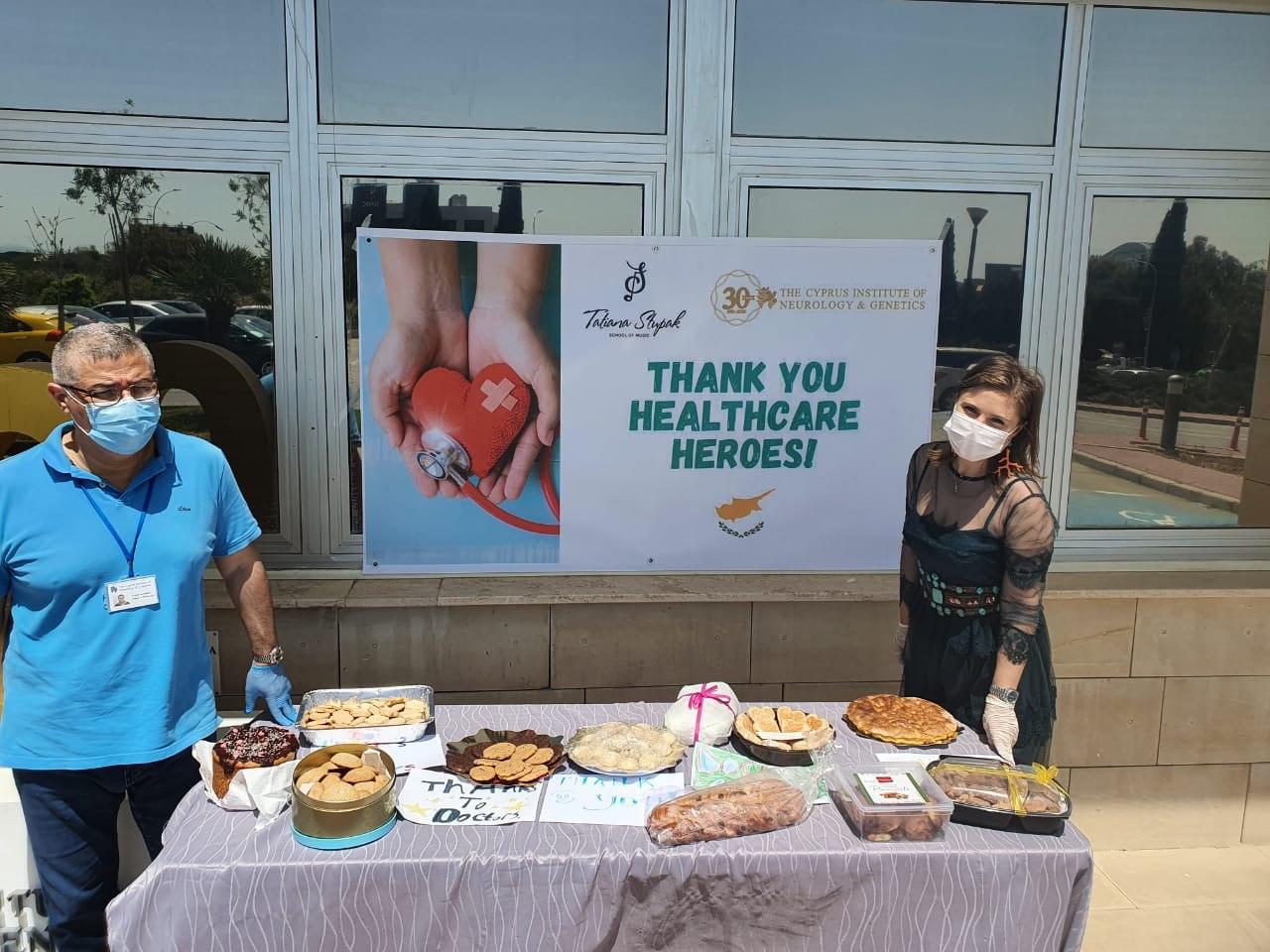 Пианистка Татьяна Ступак организовала акцию благодарности медицинским работникам Кипра: фото 4