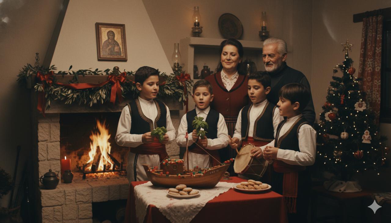 Греческие традиции в Рождество