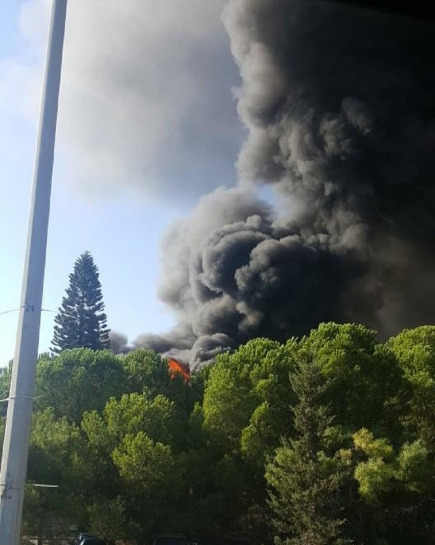 В Никосии тушат крупный пожар в промышленной зоне (обновлено): фото 9