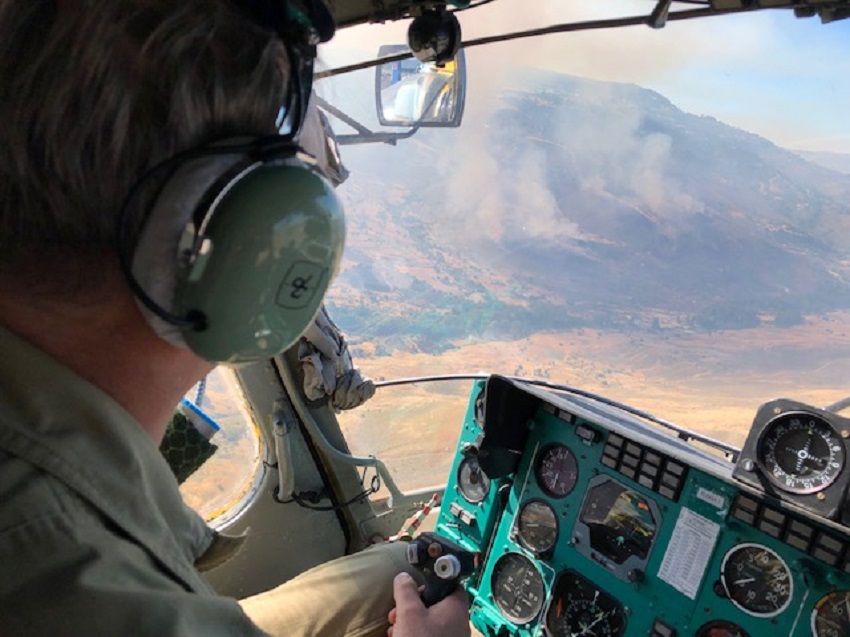 Краснодарская вертолетная авиагруппа на страже Кипрских лесов : фото 3