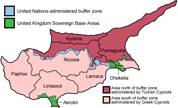 Города и регионы Кипра