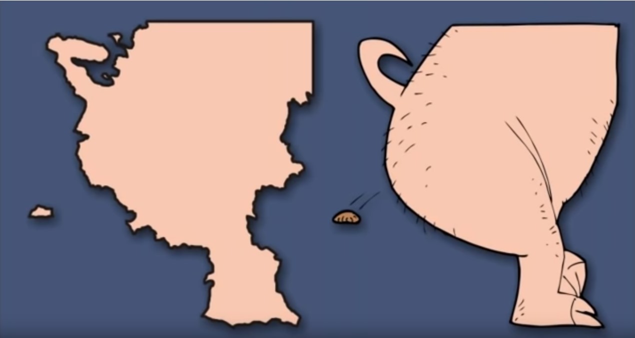 Немецкий художник сделал забавное арт-видео со всеми странами Европы. Кипр в нем - парящая мышь!: фото 5