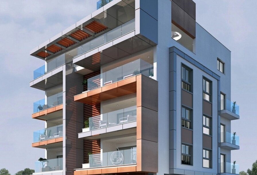 The Elizabeth Tower project represents luxurious apartments set in a contemporary design complex nestled in the heart of the Neapolis area of Limassol. Фото 1 из 13 Фотогаллерея объекта 4327 - Фото 1 из 13