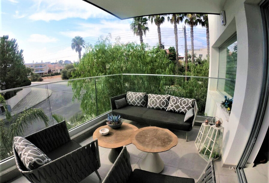 Аренда 2-х спальной квартиры в туристической зоне Гермасойя, Лимассол. Фото 1 из 4 Фотогаллерея объекта 4872 - Фото 1 из 4