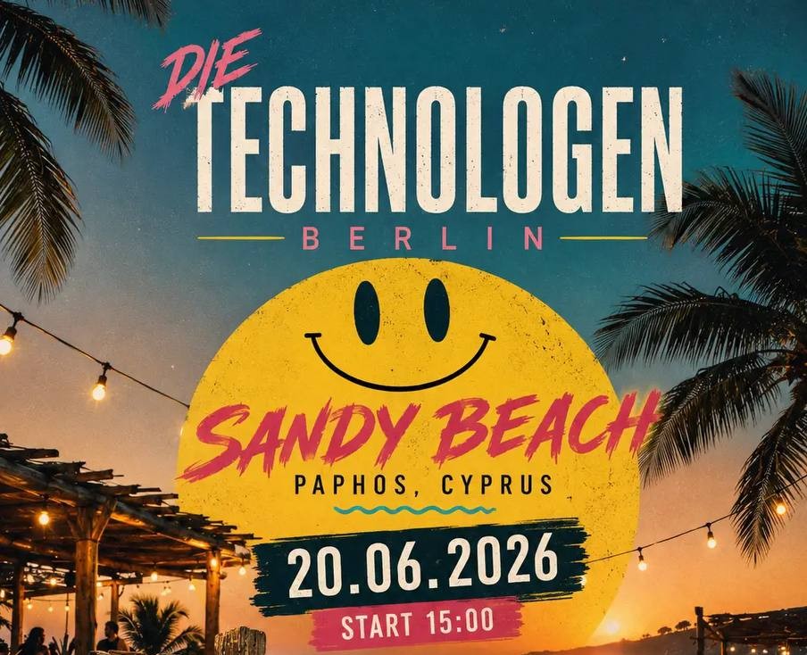 SANDY BEACH TECHNO EVENT