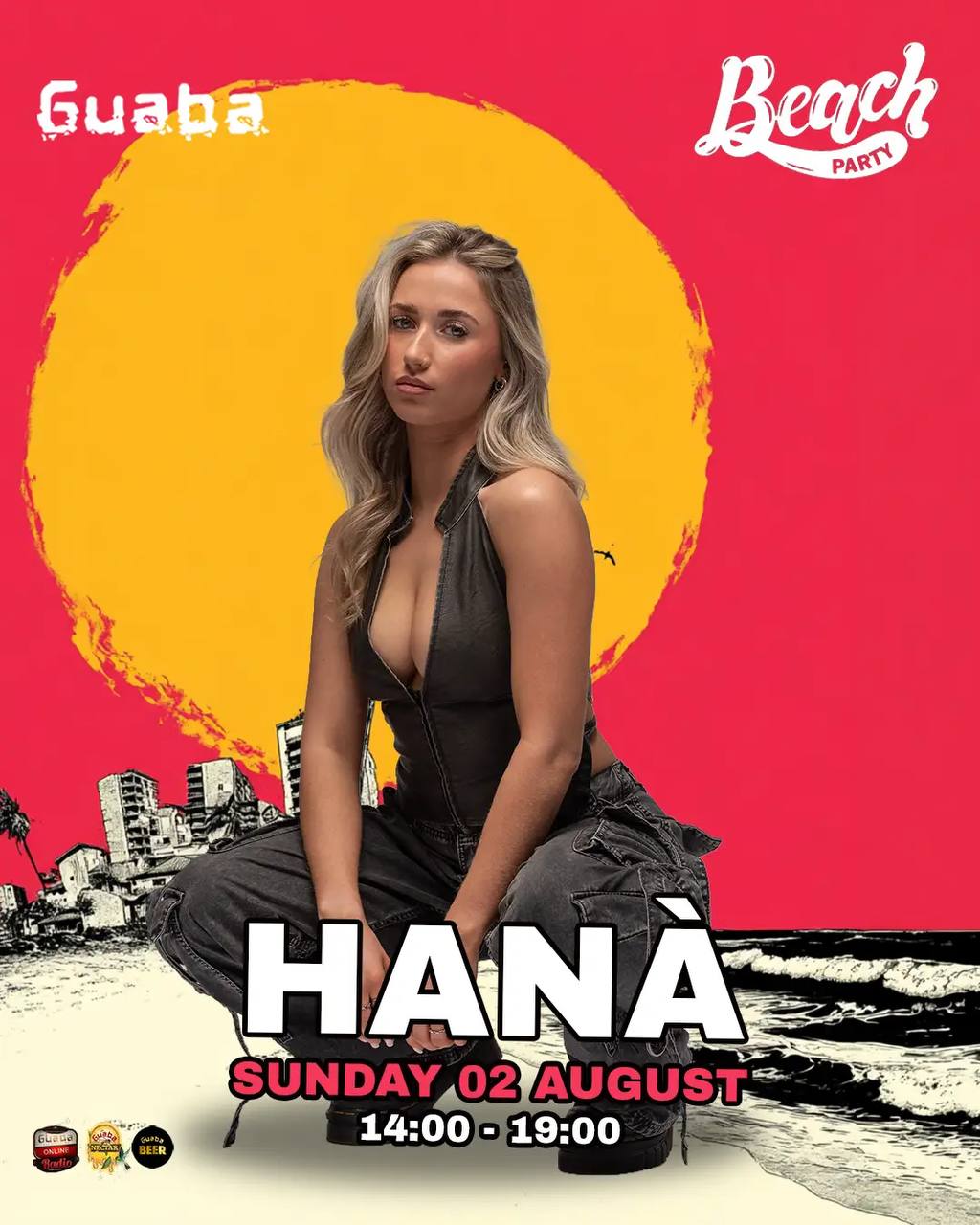 Hanna beach party