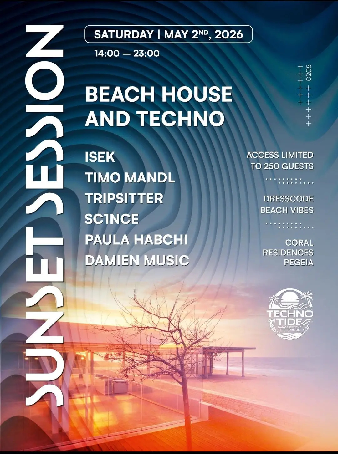 TECHNOTIDE AT THE BEACH – SUNSET SESSION