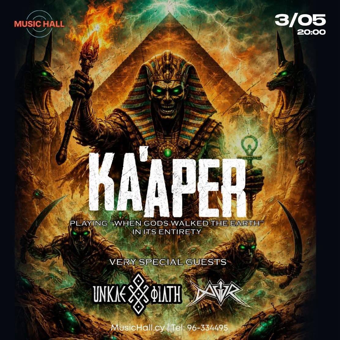 KA’APER c новым альбомом When Gods Walked the Earth