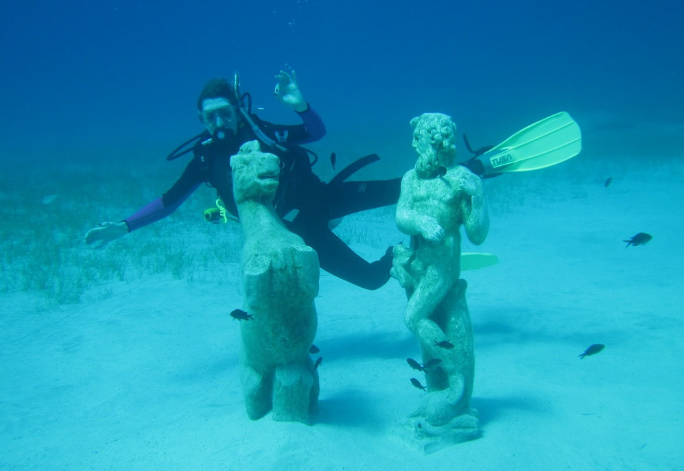 Парк скульптур под водой в Айя-Напе: фото 3