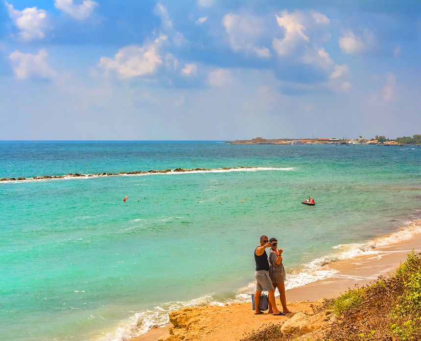 Смотровая площадка на Кипре с красивым видом на море: фото 19