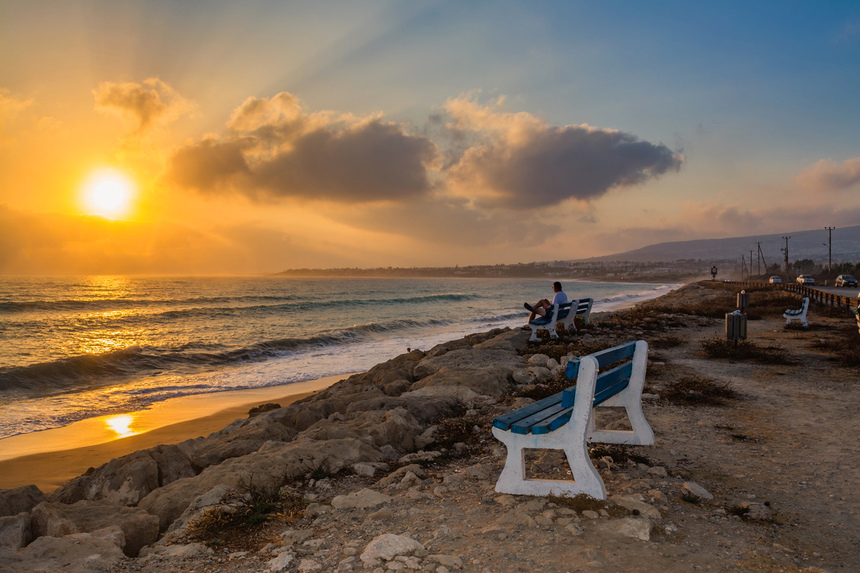 Kissonerga sunset view point - идеальное место на Кипре для наблюдения за закатом: фото 22