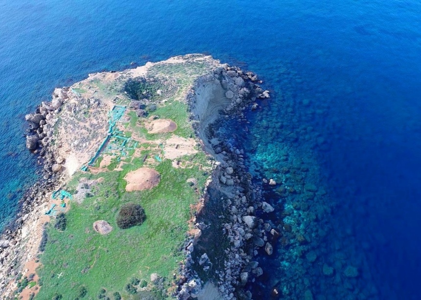 Необитаемый остров на Кипре – древний Геронисос : фото 7