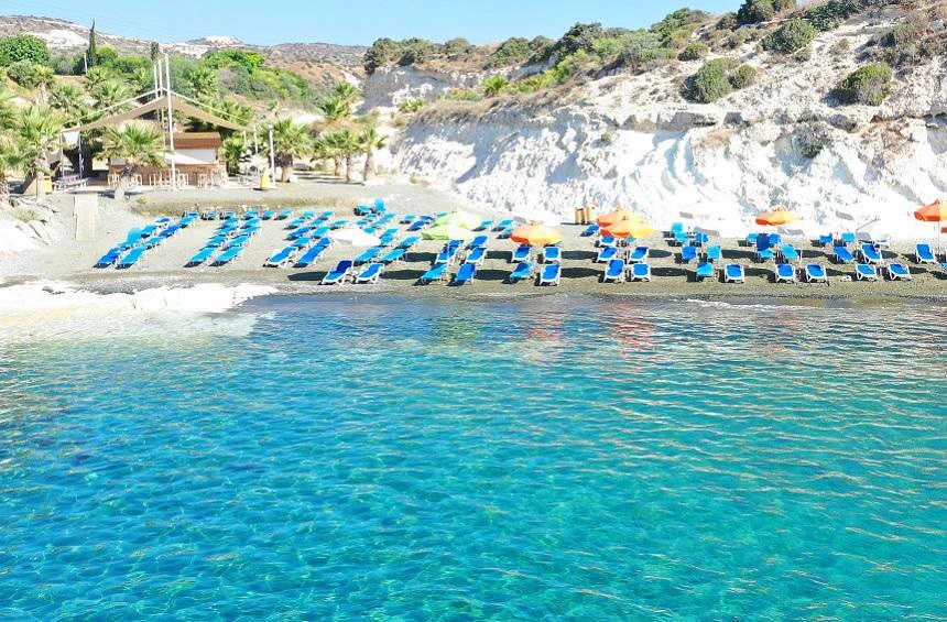 Palm Beach - красивая бухта возле Лимассола, обрамленная белыми скалами: фото 9 Palm Beach - красивая бухта возле Лимассола, обрамленная белыми скалами: фото 9