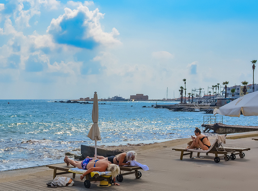 Городской пляж Муниципальные бани в Пафосе: фото 19