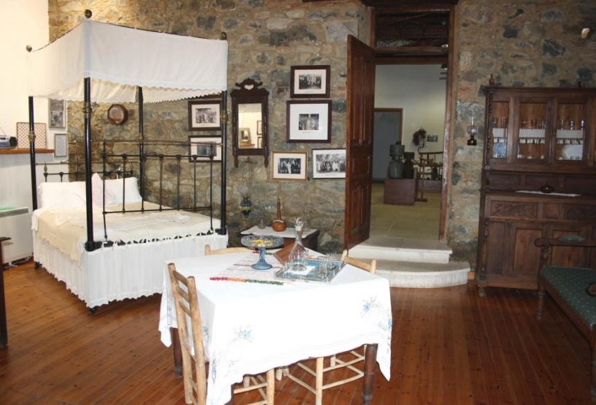 Интерьер кипрского дома в Фольклорном Музее в деревне Педулас