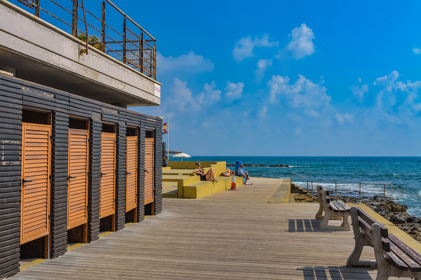Городской пляж Муниципальные бани в Пафосе: фото 23