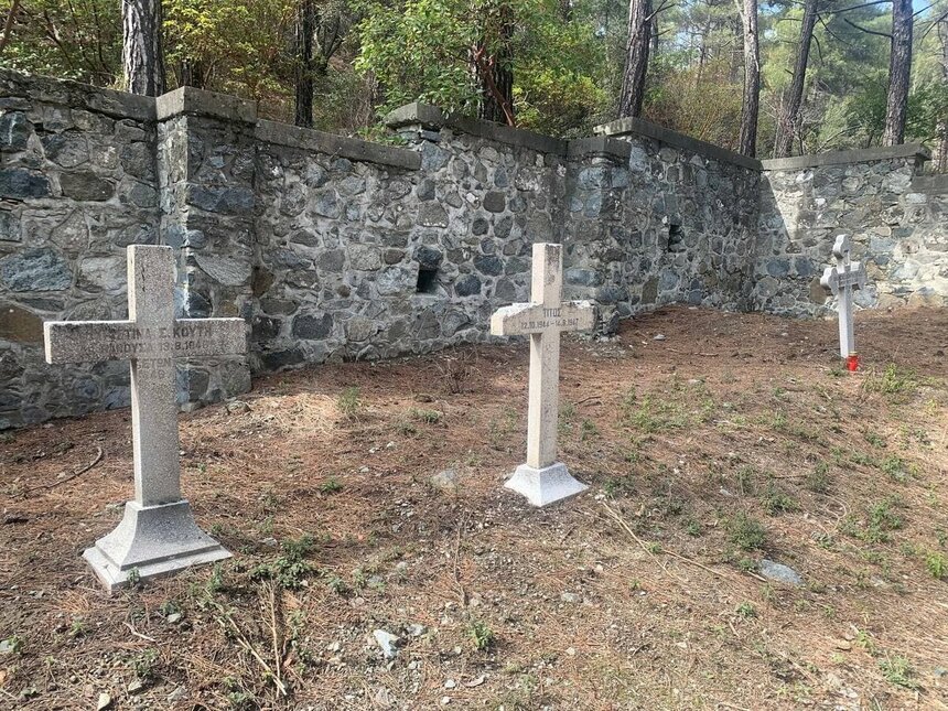 Таинственное кладбище туберкулезных больных в Троодосе: фото 2