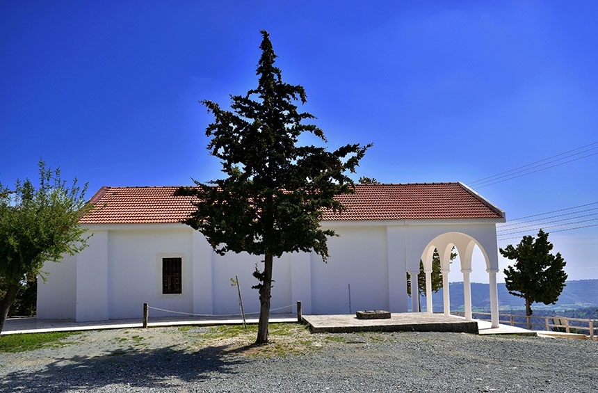 Часовня Пророка Илии в деревне Лофу, Кипр.