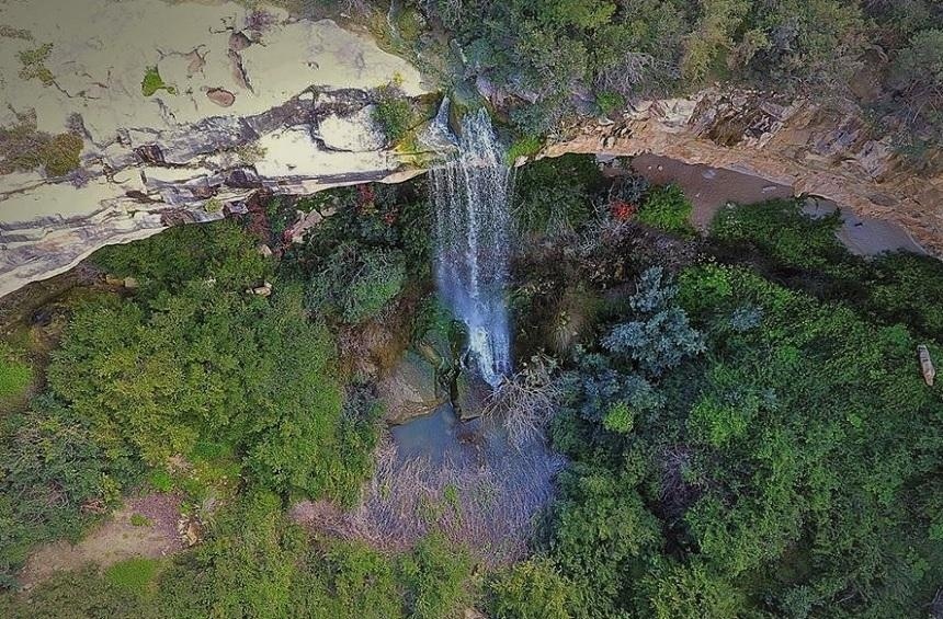 Водопад в Прастио Авдиму - одно из самых красивых природных явлений на Кипре: фото 6