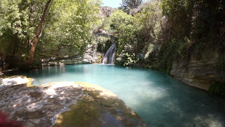 Водопад Адониса на Кипре: фото 11
