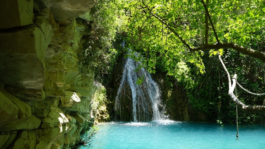 Водопад Адониса на Кипре: фото 10