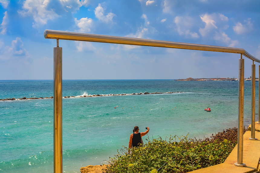 Смотровая площадка на Кипре с красивым видом на море: фото 20