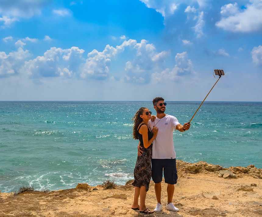 Смотровая площадка на Кипре с красивым видом на море: фото 32