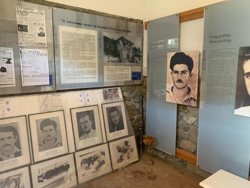 Музей и мемориал жертв бойцов ЭОКА в Курдали на Кипре: фото 12