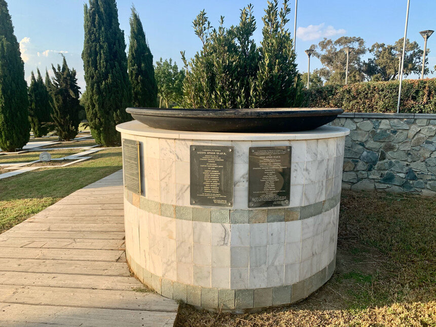 Парк-мемориал в Ларнаке в честь греческих защитников Кипра: фото 4