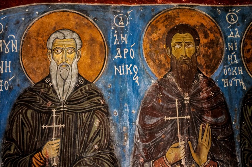 Необычный монастырь Святого Неофита в Пафосе: фото 11