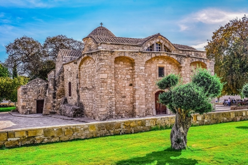 Церковь Панагия Ангелоктисти в деревне Кити на Кипре