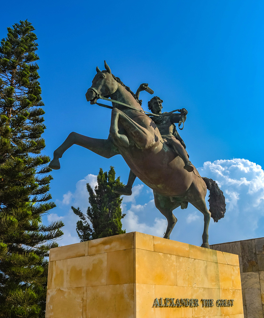 Конная статуя Александра Великого в Пафосе: фото 12
