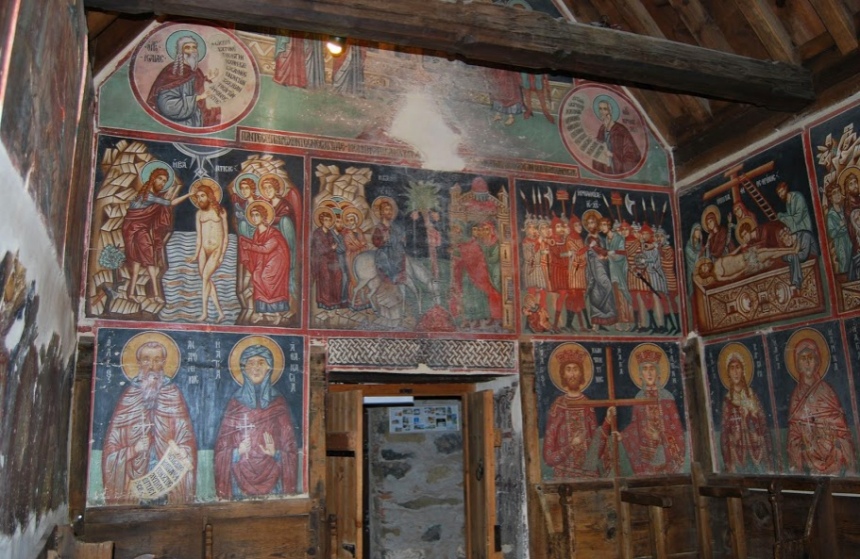 Фрески в церкви Архангела Михаила в деревне Педулас на Кипре
