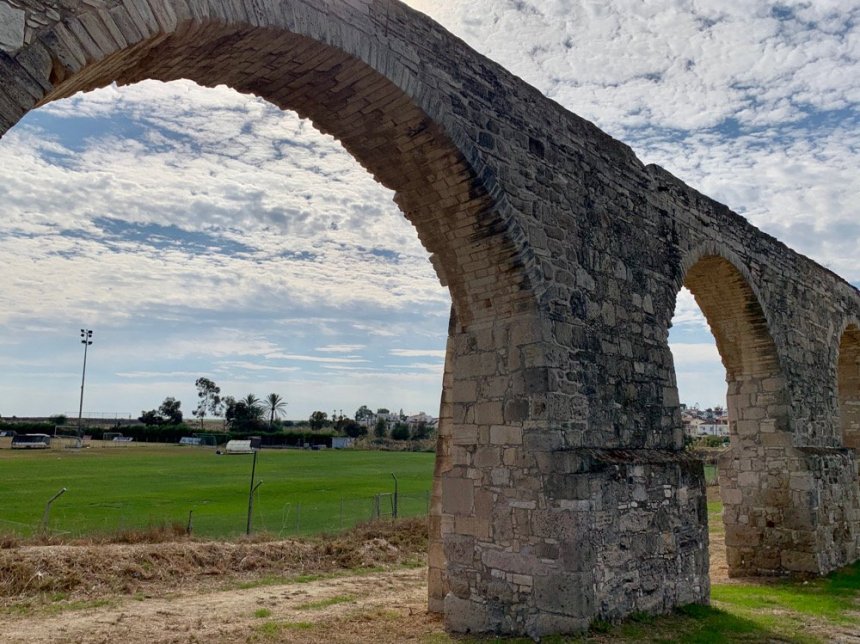 Акведук в Ларнаке — важный проект водоснабжения Кипра: фото 17