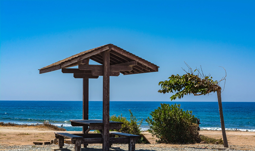 Пикниковое место на Кипре с великолепным видом на море: фото 11
