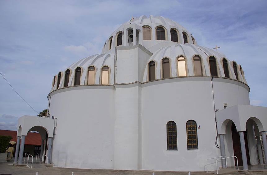 История церкви Святого Георгия Франгудиса, Лимассол, Кипр.