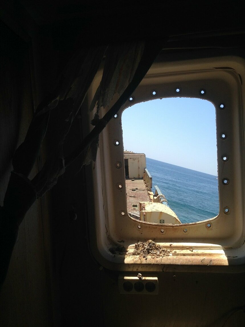 Заброшенный корабль Edro III под Пафосом. Взгляд изнутри: фото 20