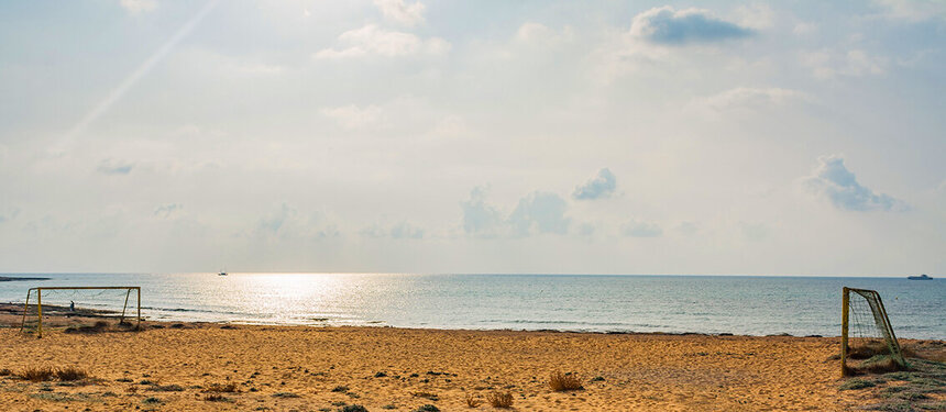 Общественный городской пляж Фарос в Пафосе: фото 9